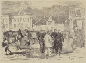 Stadhuisplein, Kaapstad door Edmond Morin